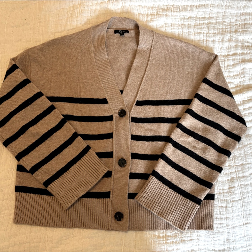 Rails, Geneva striped cardigan
